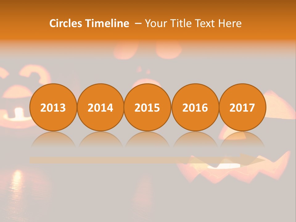 Spooky Halloween Illuminated PowerPoint Template