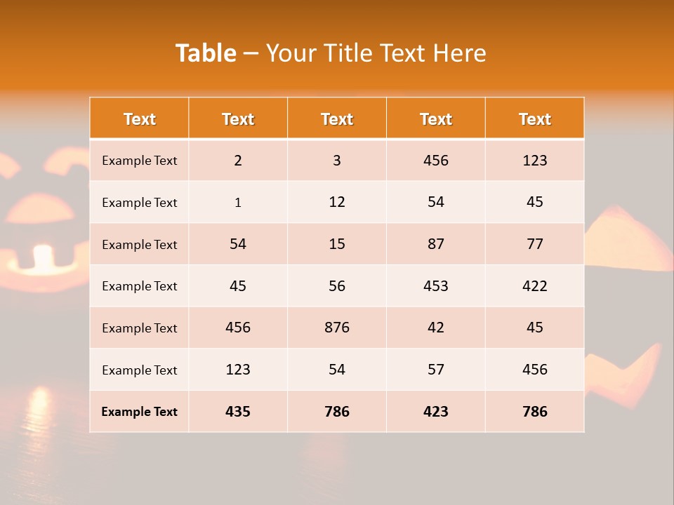 Spooky Halloween Illuminated PowerPoint Template