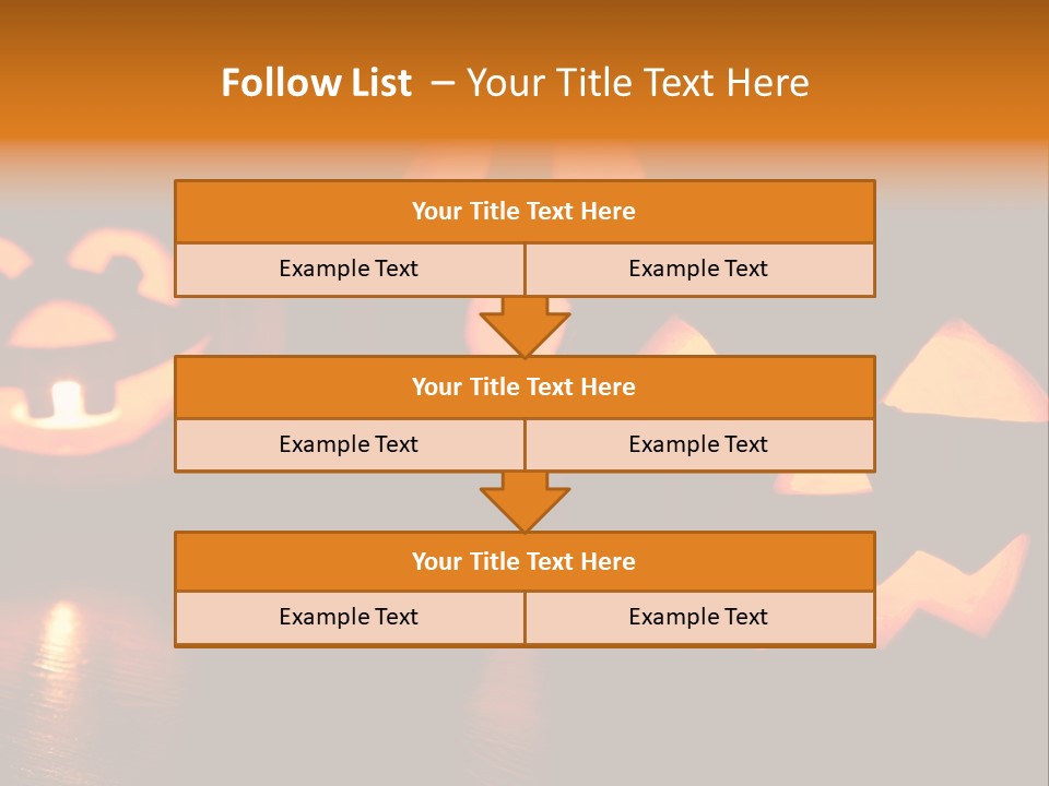 Spooky Halloween Illuminated PowerPoint Template