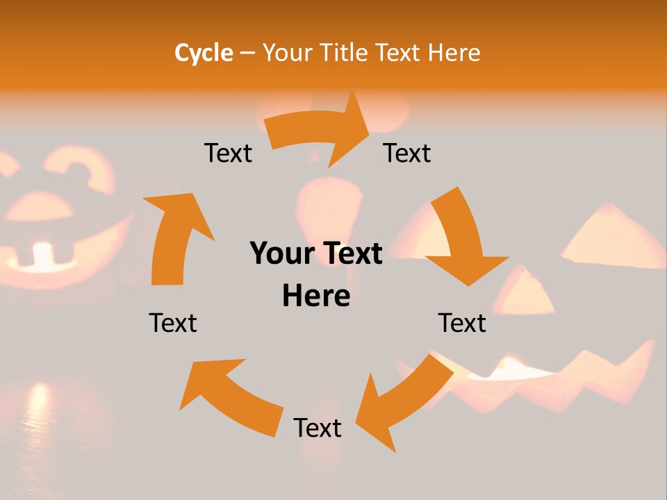 Spooky Halloween Illuminated PowerPoint Template