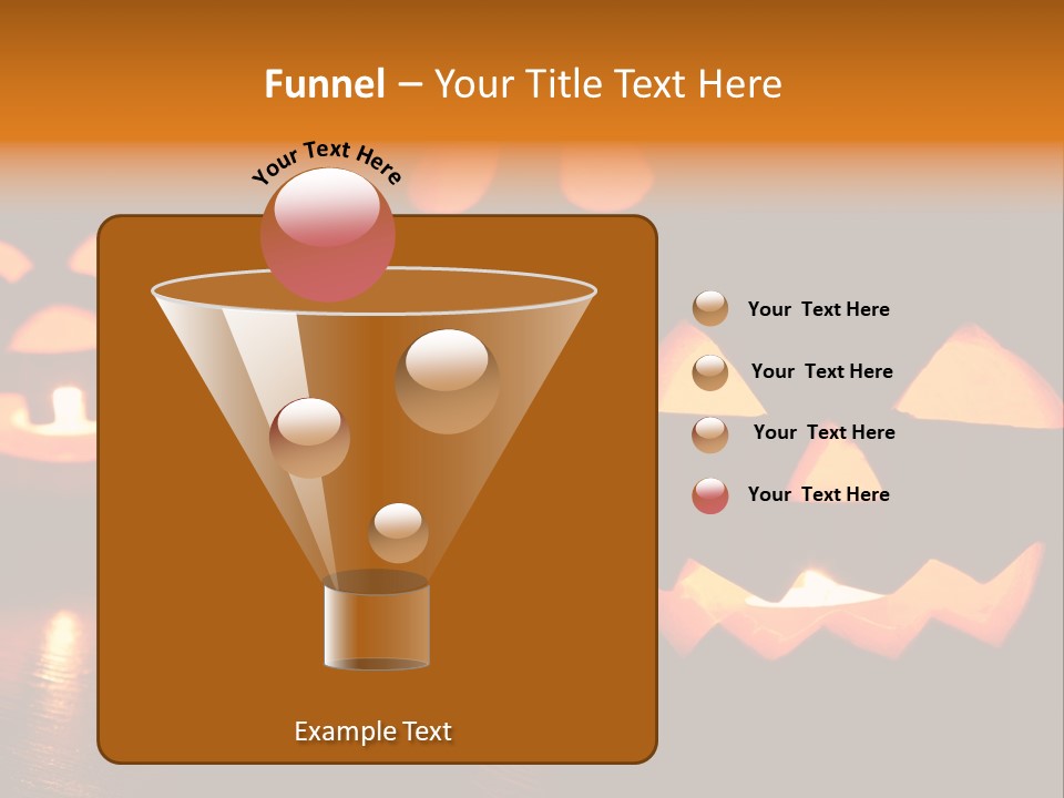 Spooky Halloween Illuminated PowerPoint Template