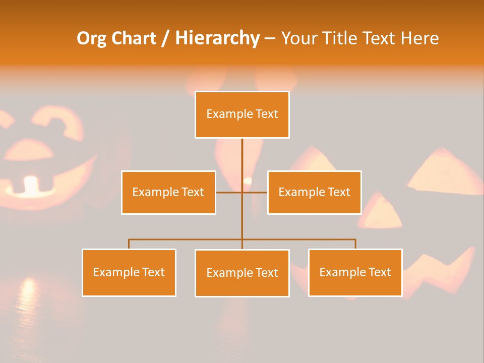 Spooky Halloween Illuminated PowerPoint Template