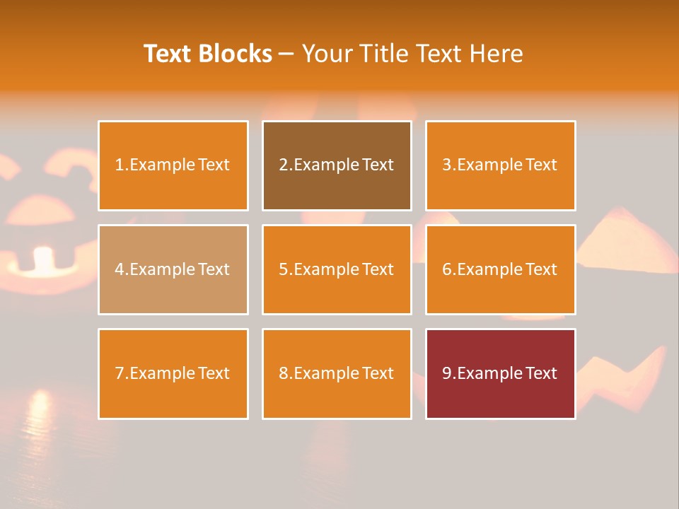 Spooky Halloween Illuminated PowerPoint Template