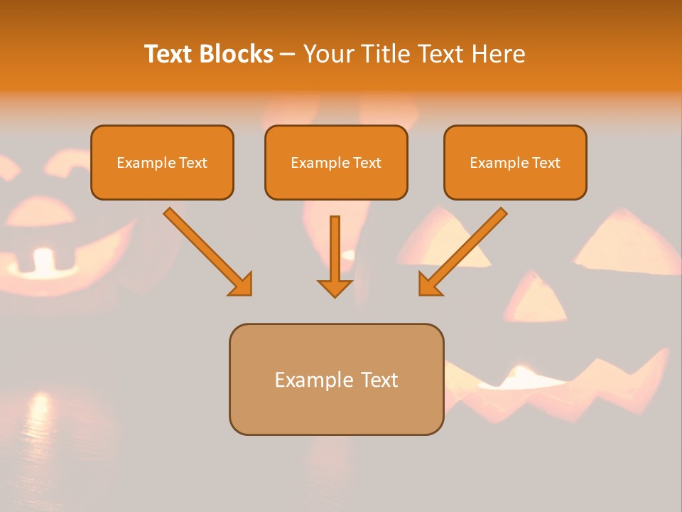 Spooky Halloween Illuminated PowerPoint Template