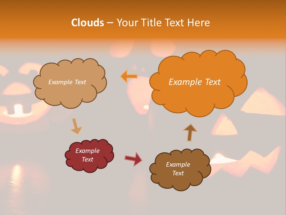 Spooky Halloween Illuminated PowerPoint Template