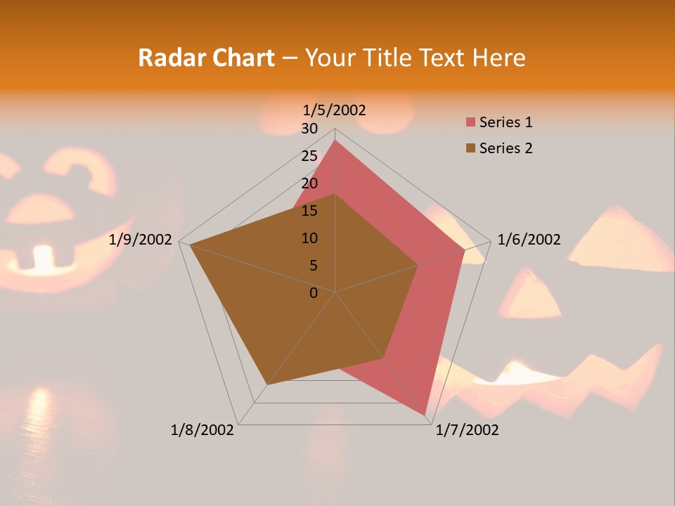 Spooky Halloween Illuminated PowerPoint Template