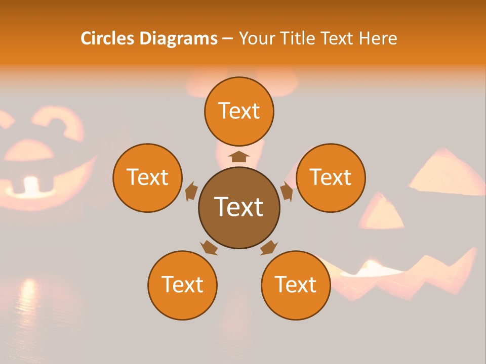 Spooky Halloween Illuminated PowerPoint Template