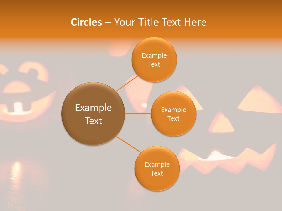 Spooky Halloween Illuminated PowerPoint Template