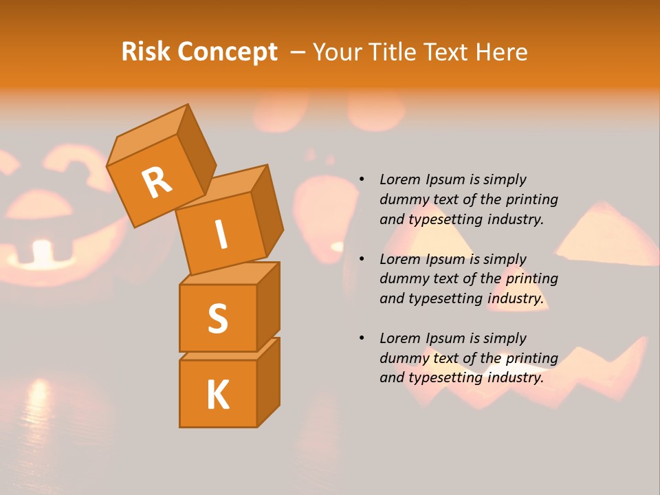 Spooky Halloween Illuminated PowerPoint Template