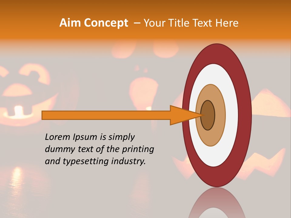 Spooky Halloween Illuminated PowerPoint Template