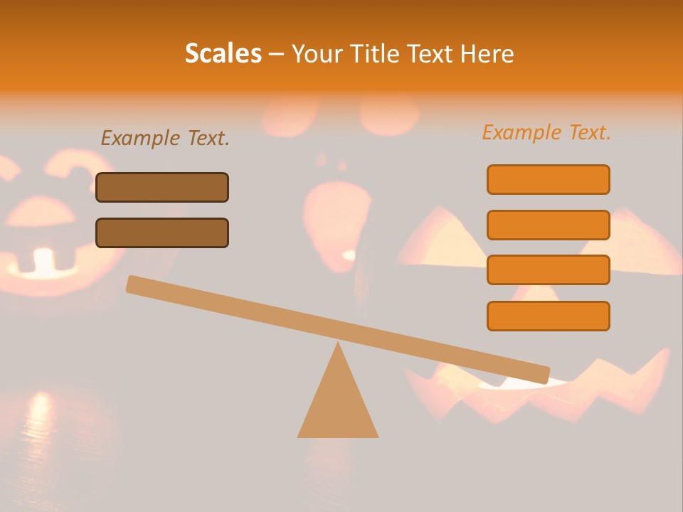 Spooky Halloween Illuminated PowerPoint Template