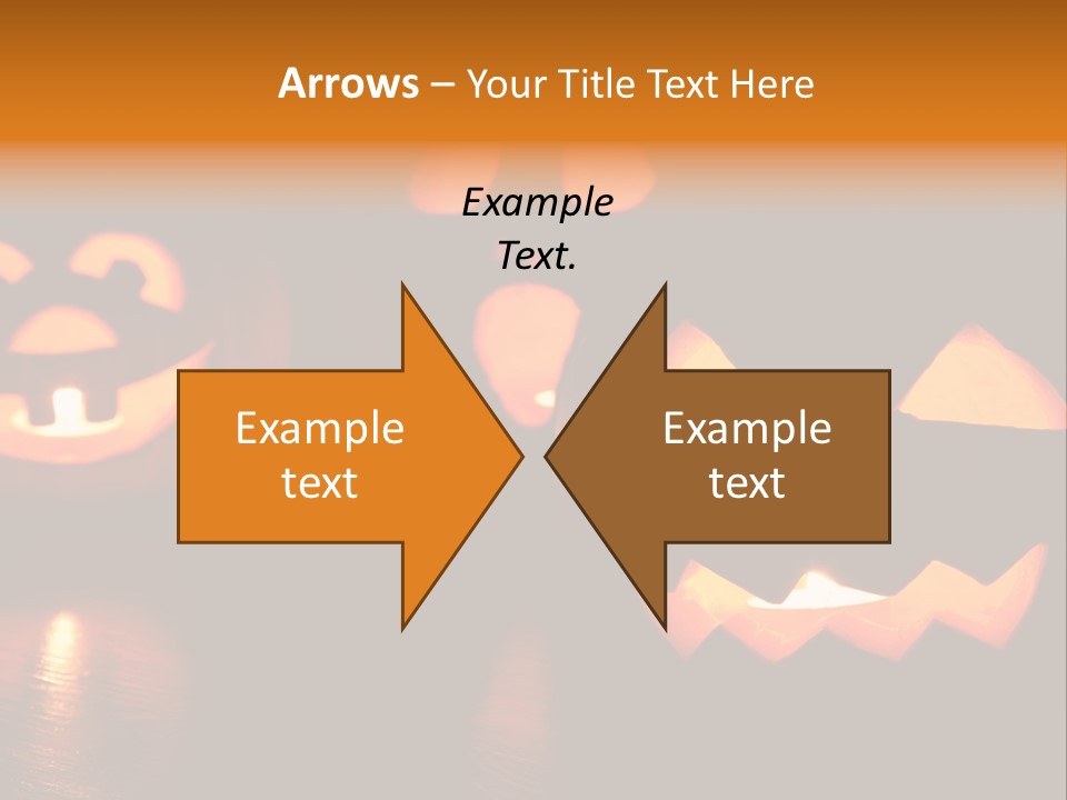 Spooky Halloween Illuminated PowerPoint Template