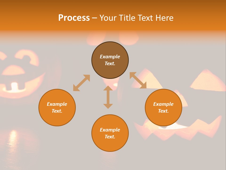 Spooky Halloween Illuminated PowerPoint Template