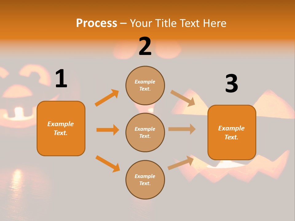 Spooky Halloween Illuminated PowerPoint Template