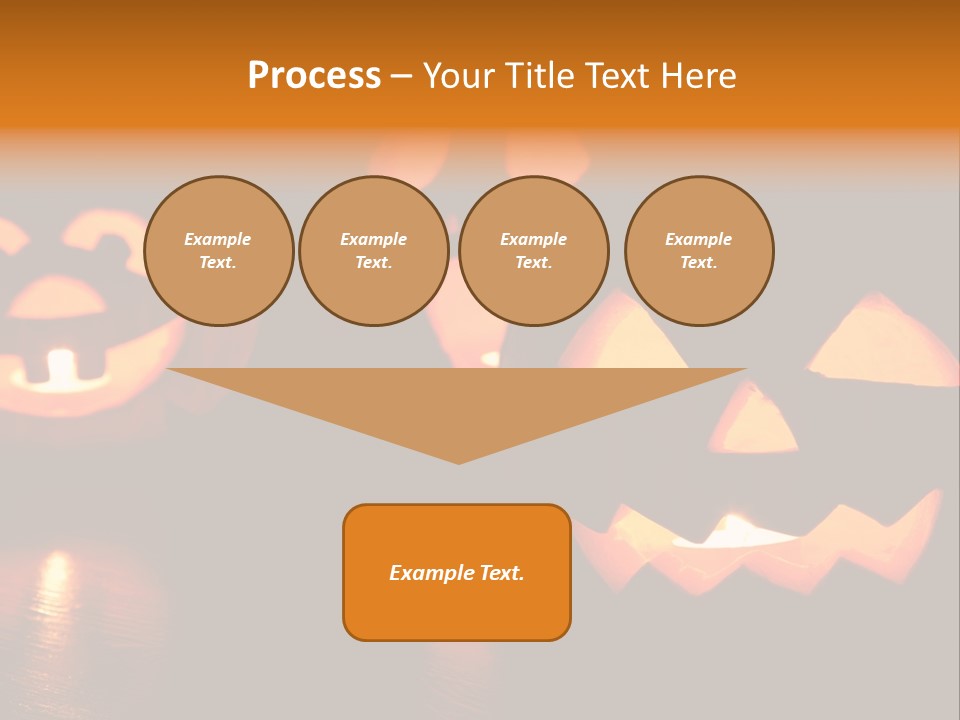 Spooky Halloween Illuminated PowerPoint Template