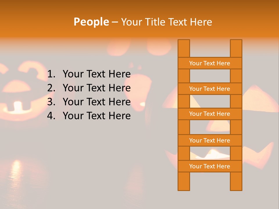 Spooky Halloween Illuminated PowerPoint Template