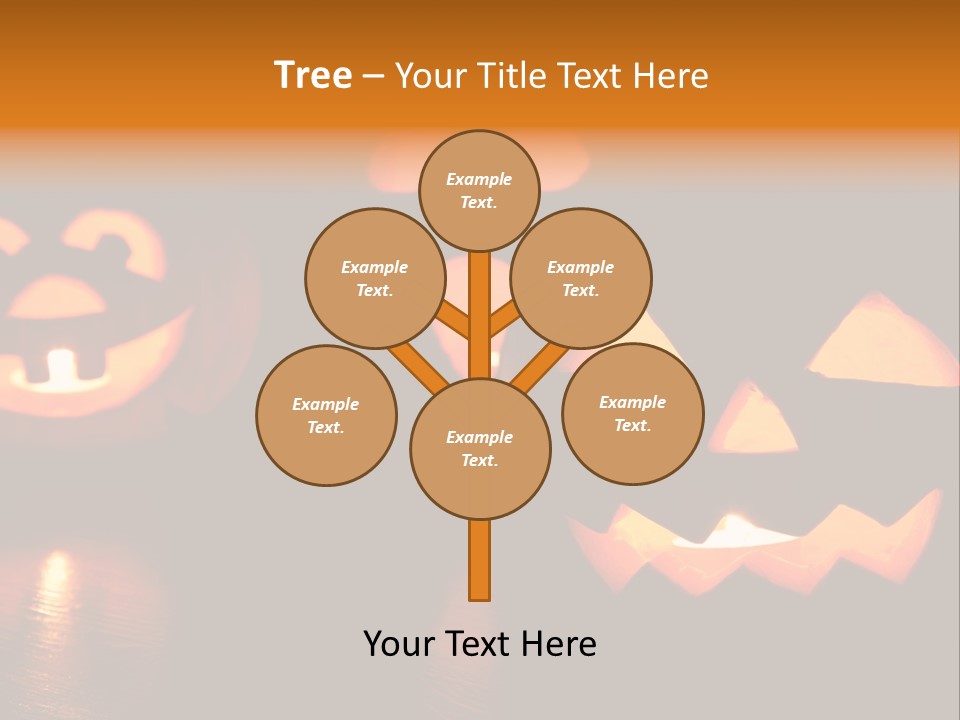 Spooky Halloween Illuminated PowerPoint Template