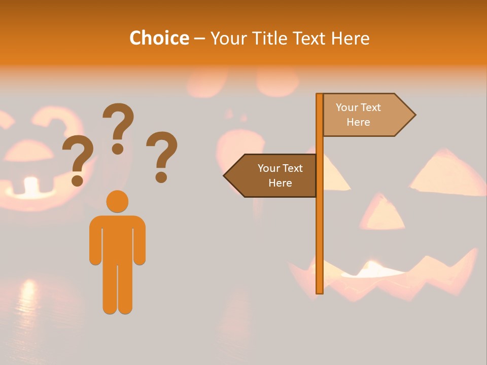Spooky Halloween Illuminated PowerPoint Template