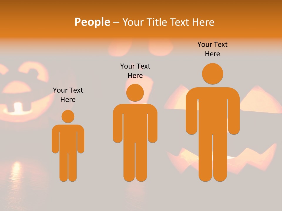 Spooky Halloween Illuminated PowerPoint Template