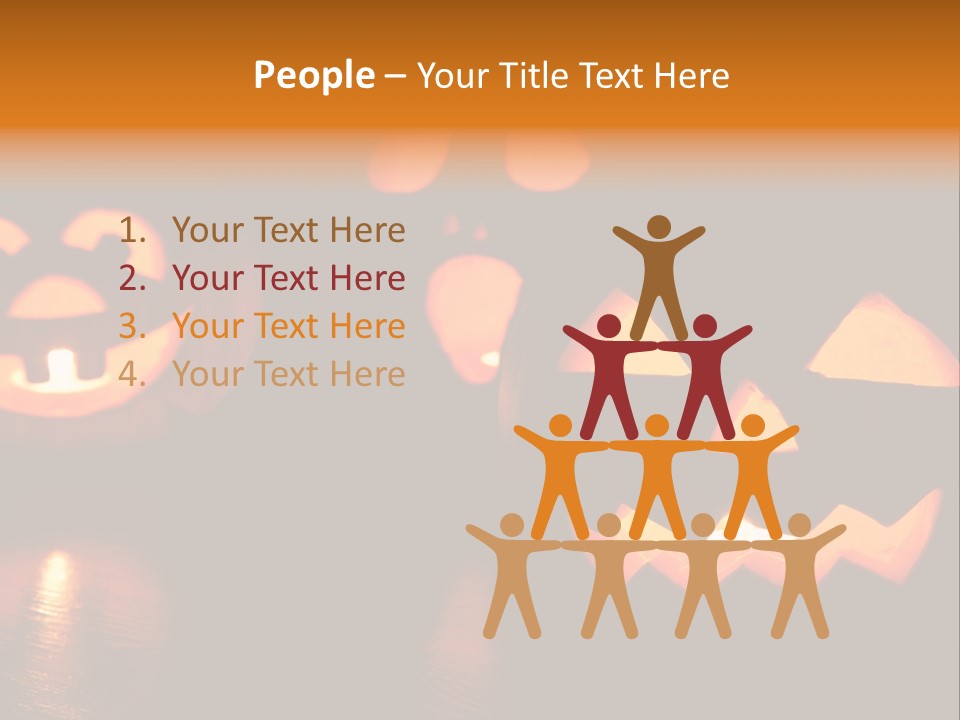 Spooky Halloween Illuminated PowerPoint Template