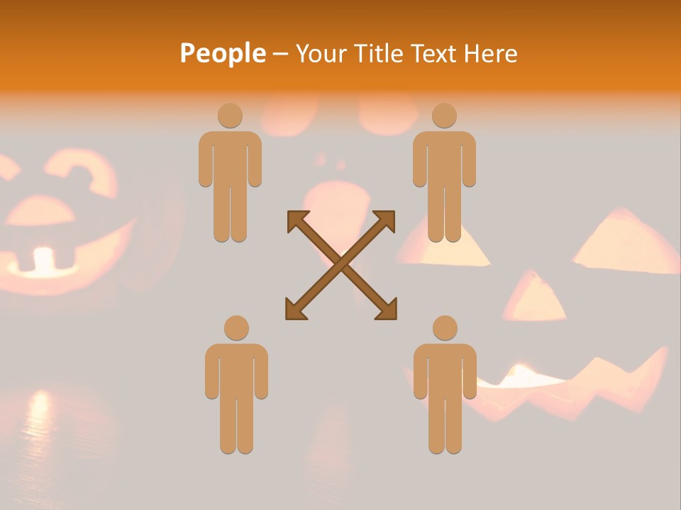 Spooky Halloween Illuminated PowerPoint Template