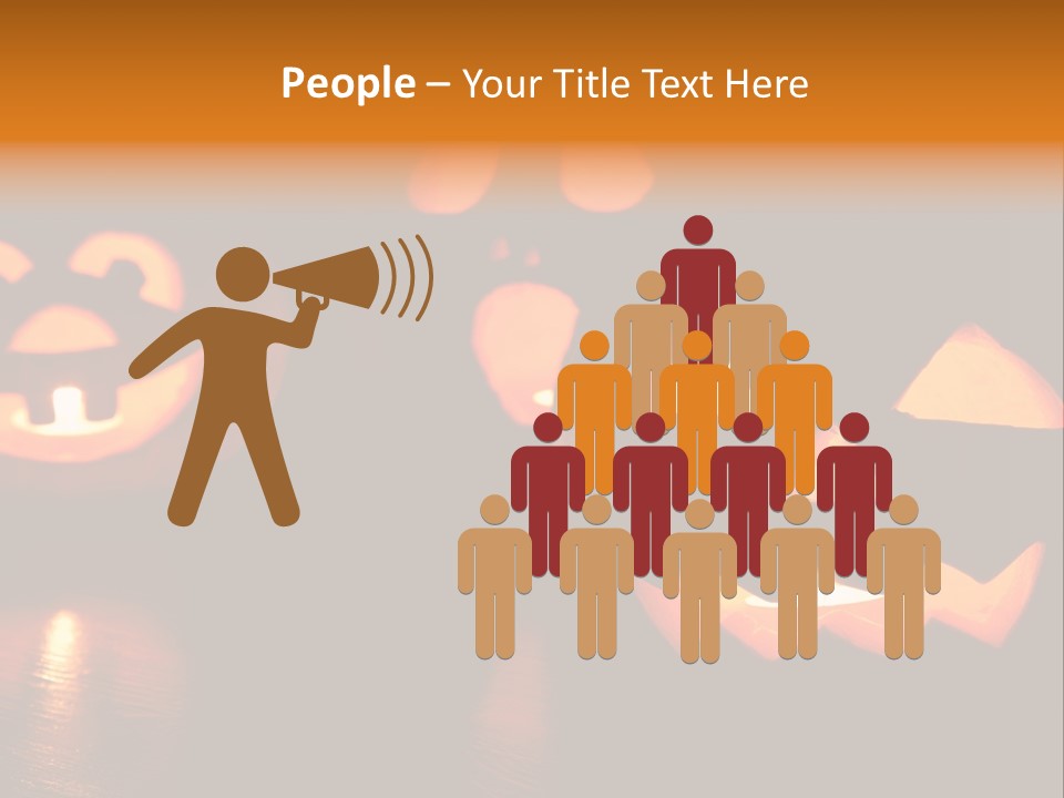 Spooky Halloween Illuminated PowerPoint Template