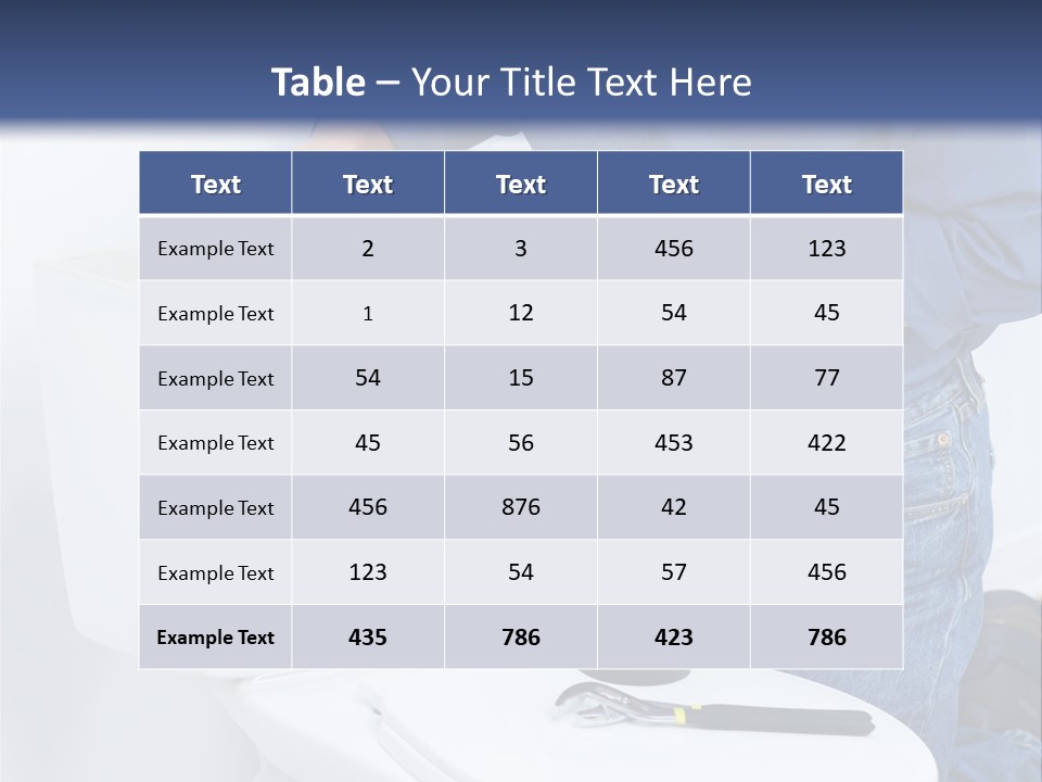 Work Mature Professional PowerPoint Template