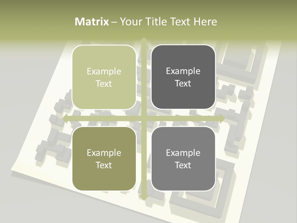 Label Financial Shopping PowerPoint Template