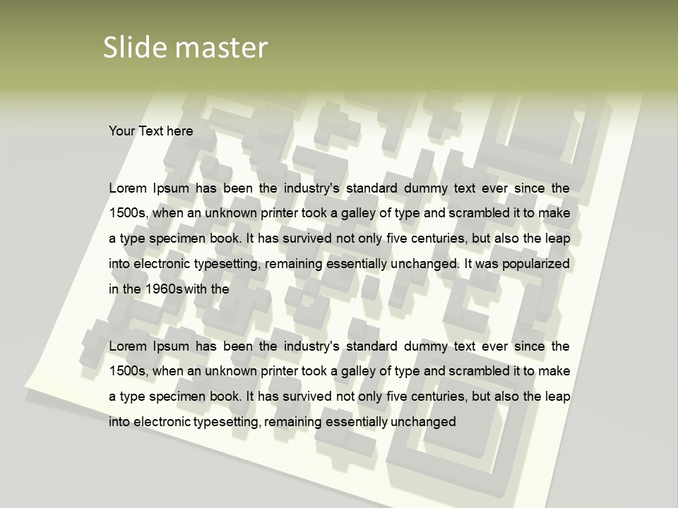 Label Financial Shopping PowerPoint Template