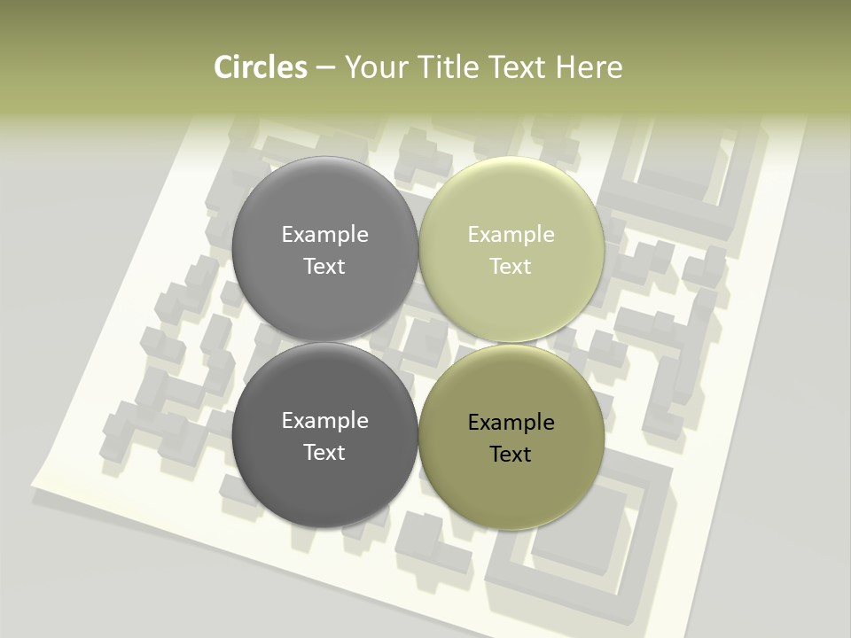 Label Financial Shopping PowerPoint Template