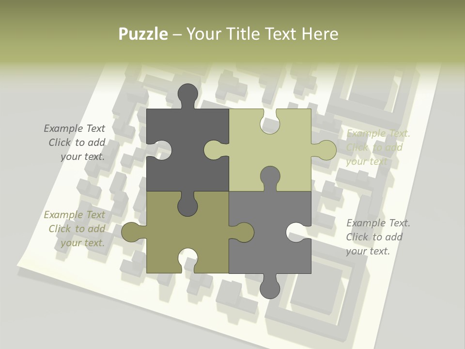 Label Financial Shopping PowerPoint Template