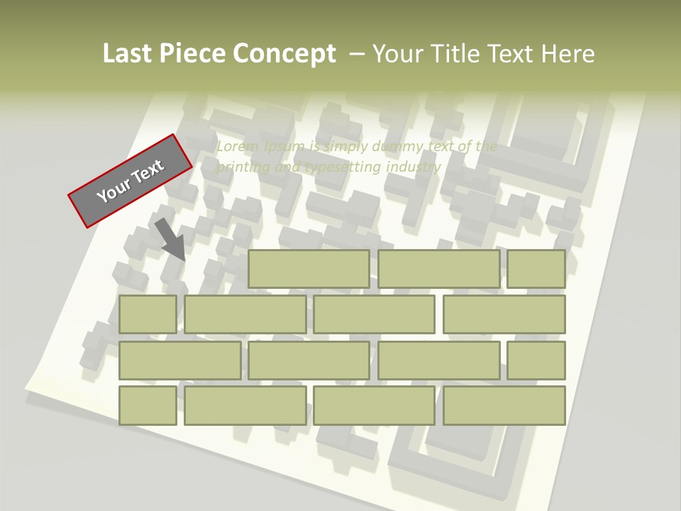 Label Financial Shopping PowerPoint Template