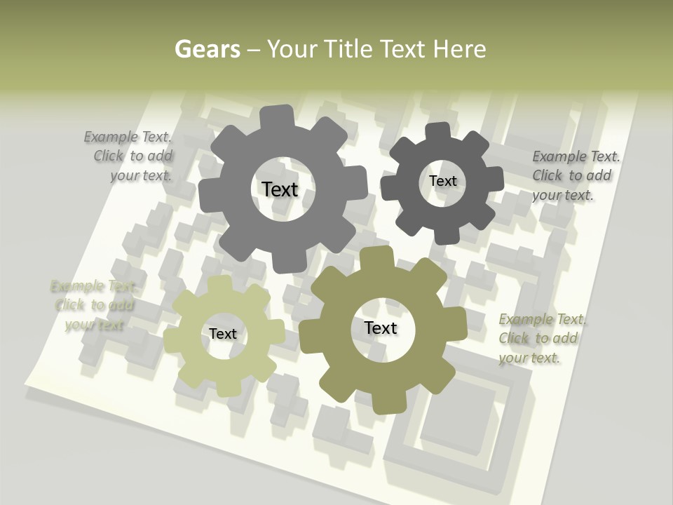 Label Financial Shopping PowerPoint Template