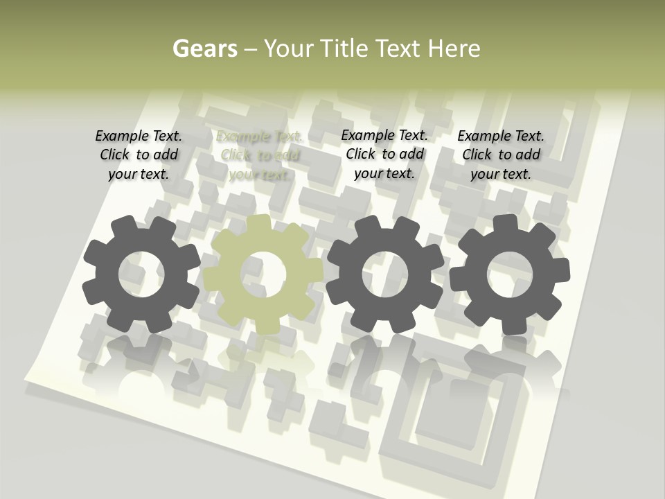 Label Financial Shopping PowerPoint Template