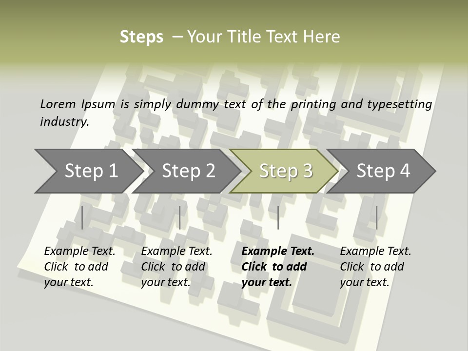 Label Financial Shopping PowerPoint Template