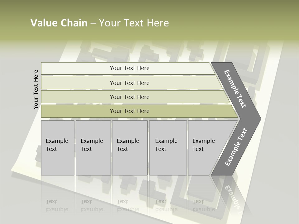 Label Financial Shopping PowerPoint Template