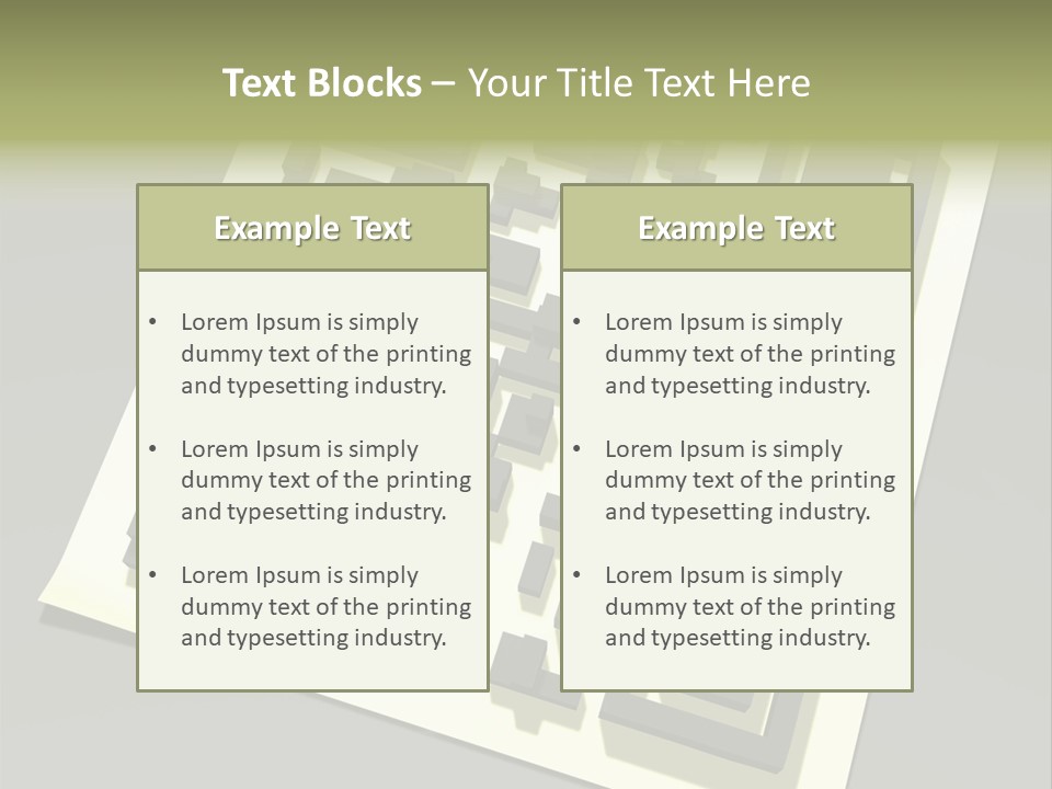 Label Financial Shopping PowerPoint Template