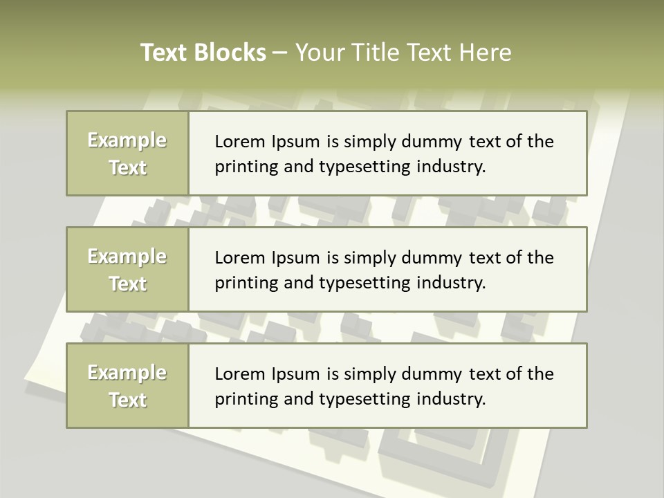 Label Financial Shopping PowerPoint Template