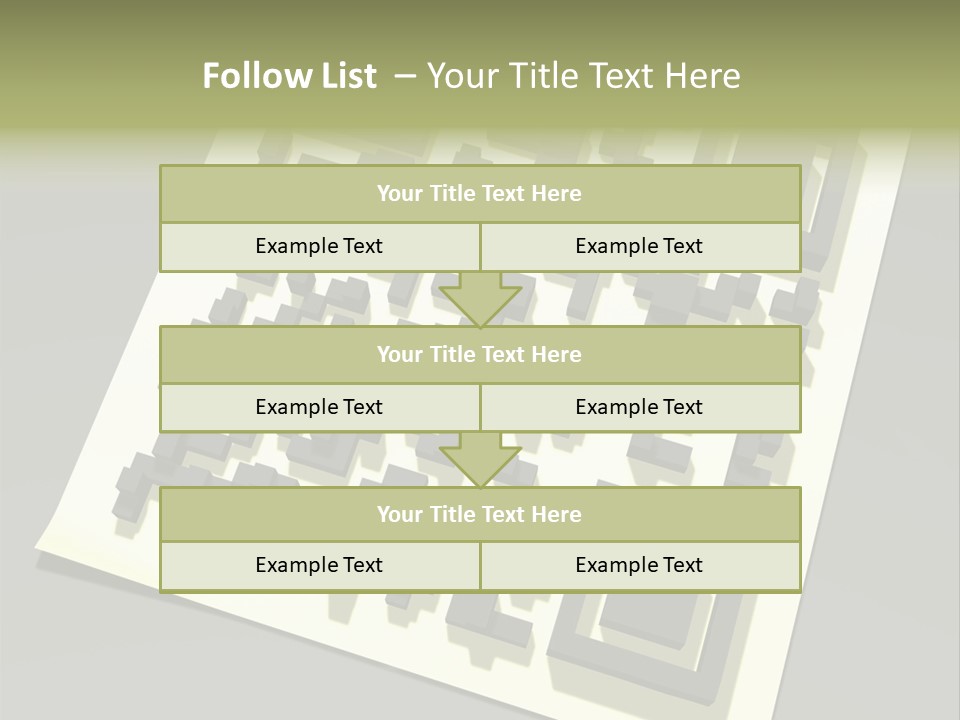 Label Financial Shopping PowerPoint Template
