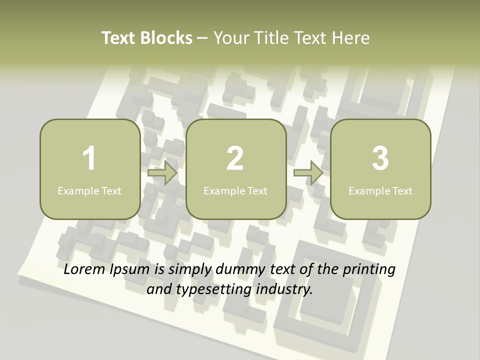 Label Financial Shopping PowerPoint Template