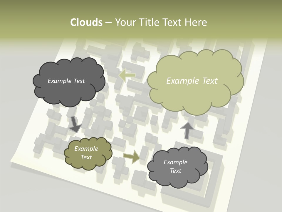 Label Financial Shopping PowerPoint Template