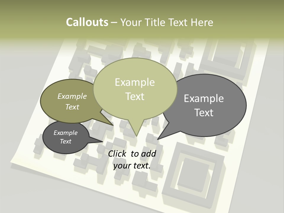 Label Financial Shopping PowerPoint Template