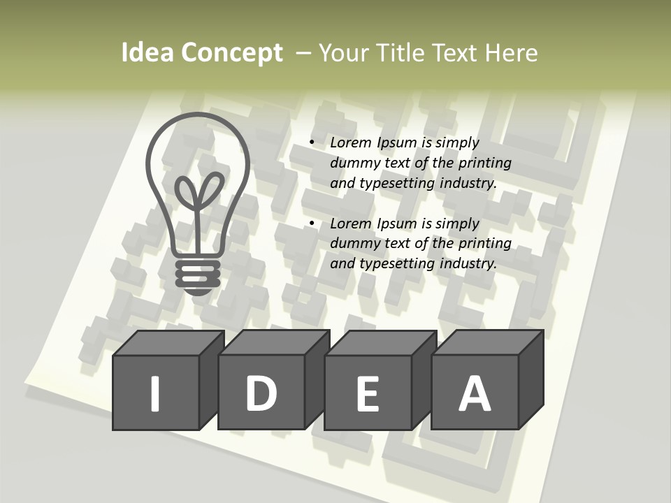 Label Financial Shopping PowerPoint Template