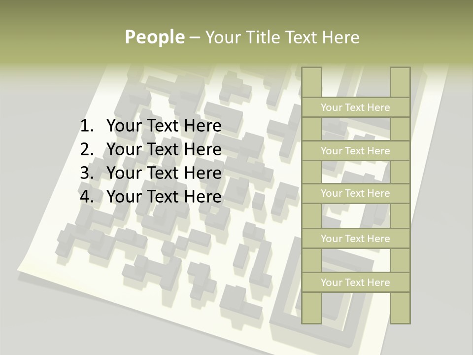 Label Financial Shopping PowerPoint Template