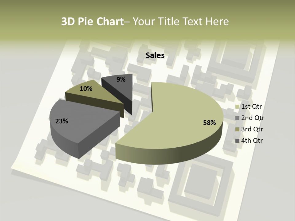 Label Financial Shopping PowerPoint Template