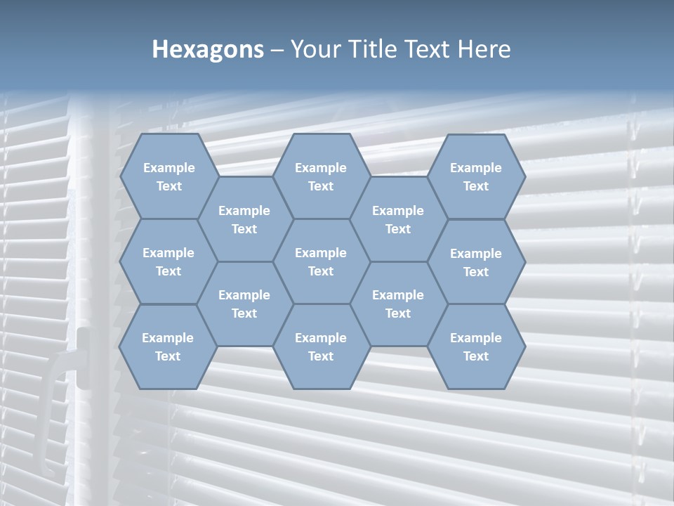 Sunlight Blinds Room PowerPoint Template