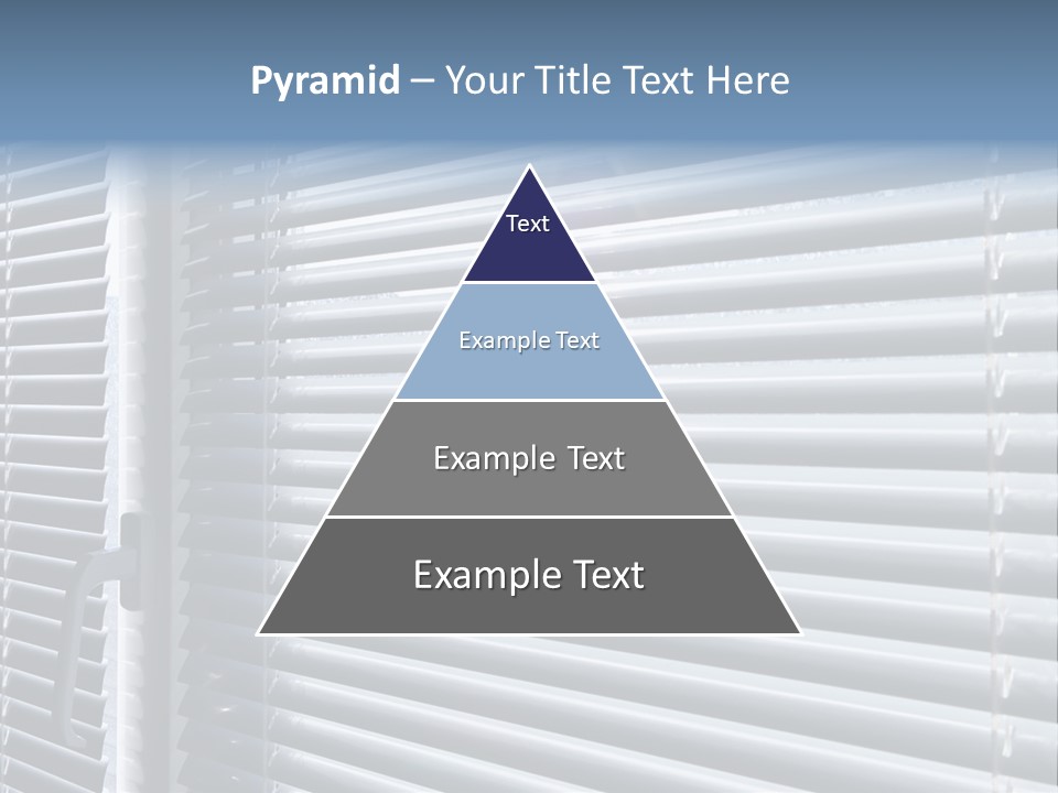 Sunlight Blinds Room PowerPoint Template