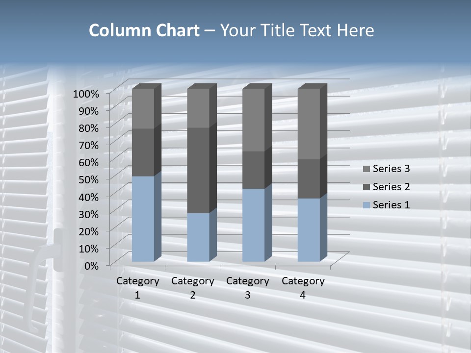 Sunlight Blinds Room PowerPoint Template