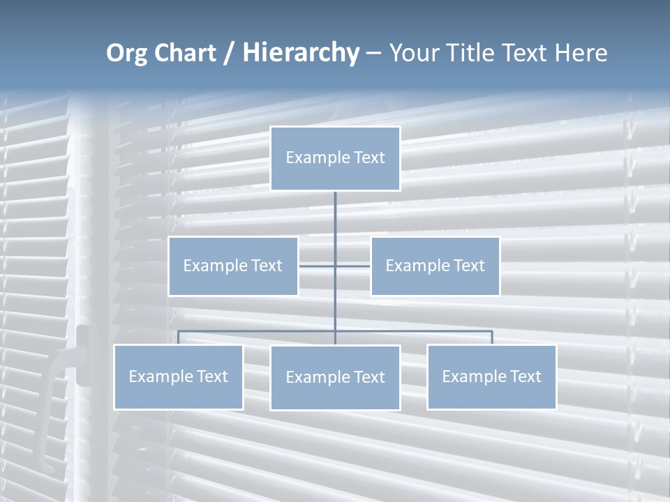 Sunlight Blinds Room PowerPoint Template