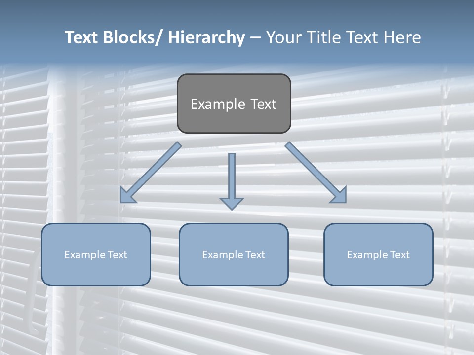 Sunlight Blinds Room PowerPoint Template